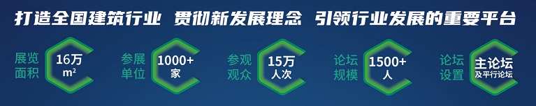 重磅推出“全产业、大规模、高起点、高品质”展馆首展——中国建筑科学大会暨绿色智慧建筑博览会