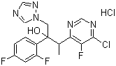 188416-35-5;188416-20-8 (2r,3s/2s,3r  )-3-(4-氯-5-氟-6-嘧啶基)-2-(2,4-二氟苯基)丁-2-醇盐酸盐