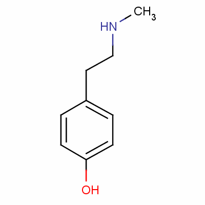 370-98-9 p-[2-(甲基氨基)乙基] 苯酚