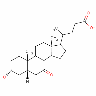 4651-67-6 3-alpha-hydroxy-7-oxo-  5-beta-cholan-24-oic酸