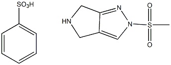 1280210-80-1 2-(甲基磺酰基)-2,4,5,6- 四氢吡咯并[3,4-c]吡唑苯磺酸盐