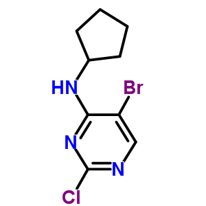 733039-20-8 5-bromo-2-chloro-N- 环戊基-嘧啶-4-胺