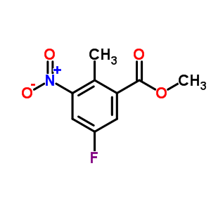 697739-03-0 甲基 5-fluoro-2-methyl-3  -硝基苯甲酸酯