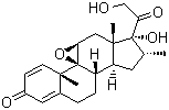 24916-90-3 9β,11β-epoxy-17,21-  dihydroxy-16α-methylpregna-1,4-diene-3,20-dione