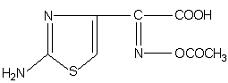 110130-88-6 (Z)-2-(2-aminothiazol-4-yl)  )-2-乙酰氧基亚氨基乙酸