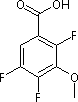 112811-65-1;11281-65-5 2,4,5-三氟-  3-甲氧基苯甲酸