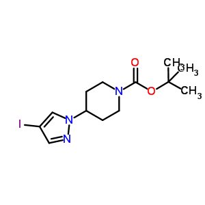 877399-73-0 叔丁基4-(4-碘吡唑-  1-基)哌啶-1-羧酸盐