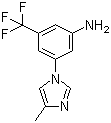 641571-11-1 3-(4-Methyl-1H-imidazol  -1-基)-5-(三氟甲基)苯胺