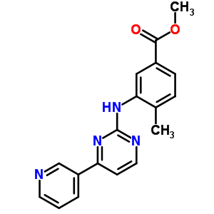 917392-54-2甲基4-甲基-3-[[4  -(3-吡啶基)嘧啶-2-基]氨基]苯甲酸酯