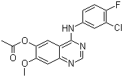 788136-89-0 4-(3-Chloro-4-fluorophenylamino  )-7-methoxyquinazolin-6-yl acetate