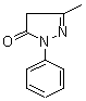 89-25-8 3-Methyl-1-phenyl-2-pyrazolin-5- 一个”o
     
    </td>
   </tr>
  
  
  
   <tr bgcolor=