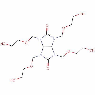 67846-63-3 tetrahydro-1,3,4,6- 四[(2-羟基乙氧基)甲基]咪唑并[4,5-d]咪唑-2,5(1H,3H)-二酮