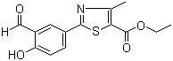 161798-01-2 乙基 2-(3-formyl-4- 羟基苯基)-4-甲基噻唑-5-羧酸盐